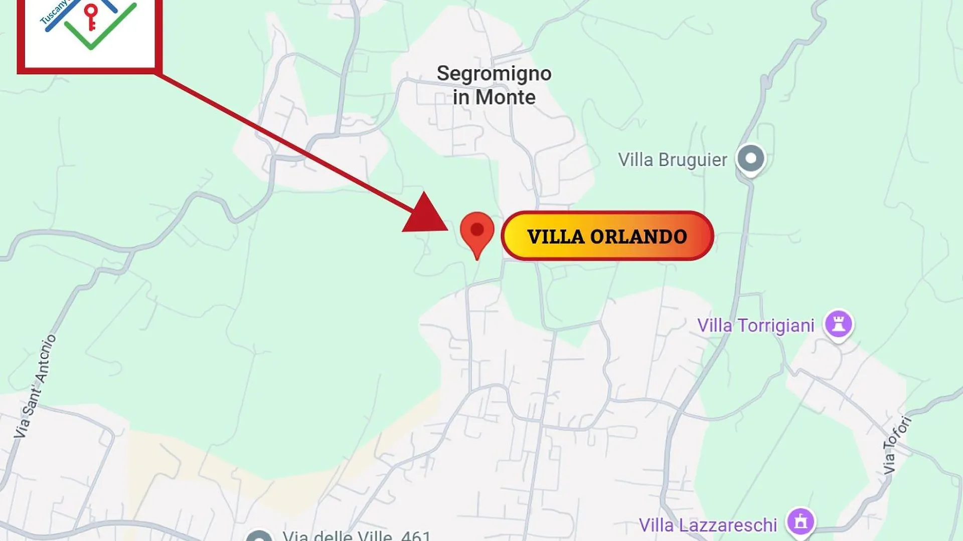 Villa Orlando Capannori
